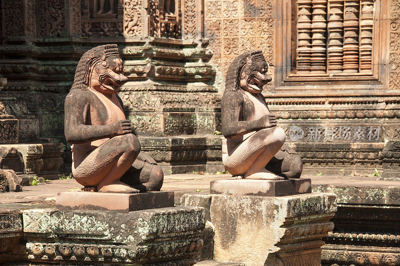 吴哥著名的Banteay Srei